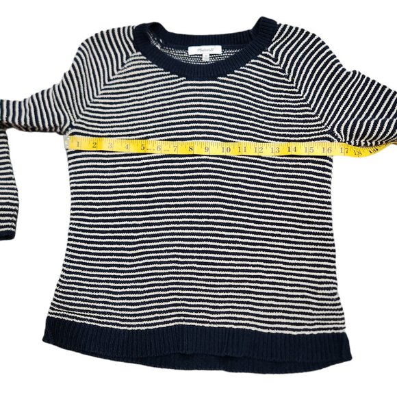 Madewell Dockline Pullover Blue/White Stripped Sweater Size XS - Picture 5 of 7